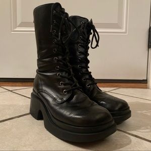 🚫SOLD🚫 VNTG STEVE MADDEN AIRFORCE COMBAT BOOTS